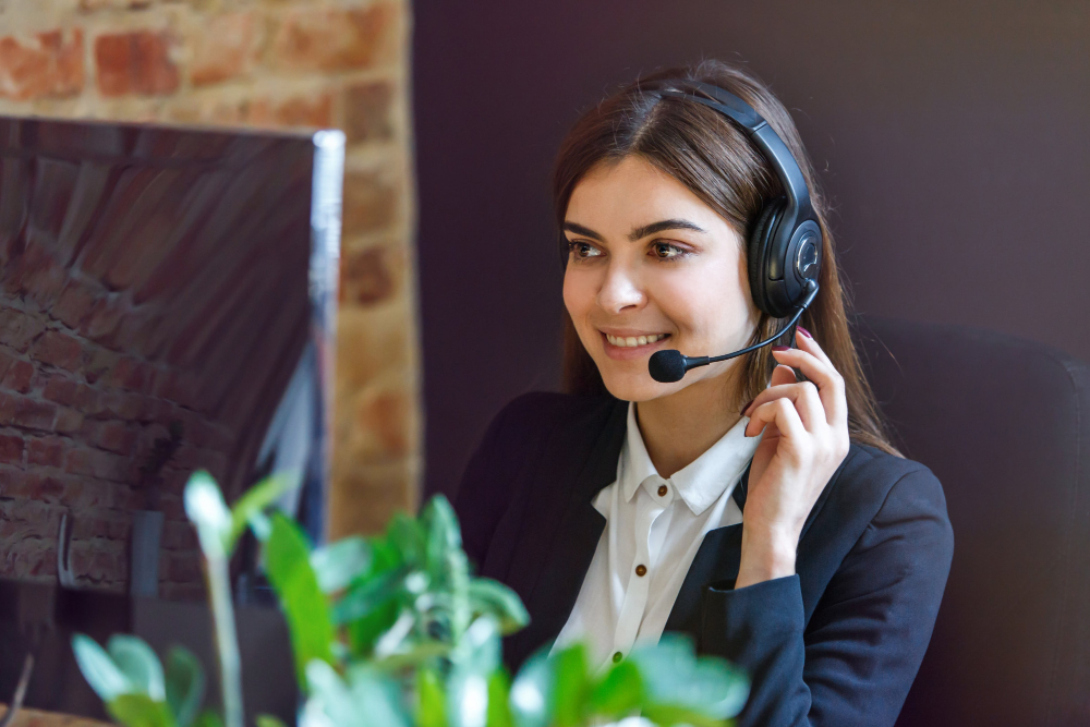 Office Desk and Monitor Setup